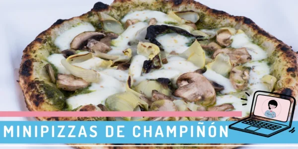 Minipizzas de champi
